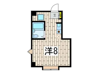 妙蓮寺トエス【2階】の間取り