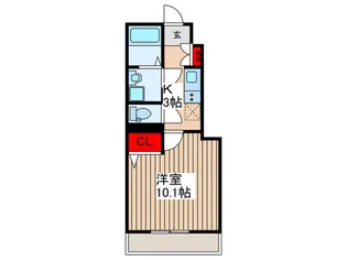 アローナ【1階】の間取り