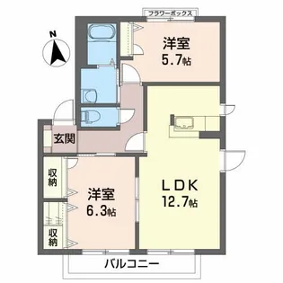 グラン・ドルチェ A【1階】の間取り