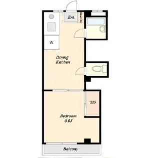 東京都墨田区立花3【マンション】の間取り