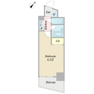 プロシード参宮橋【4階】の間取り