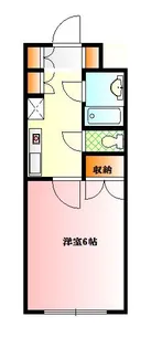 レジデンス・デ・パピロン【2階】の間取り