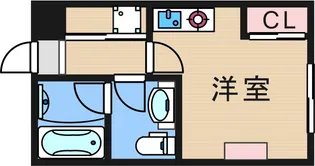 パラドール北加賀屋【2階】の間取り