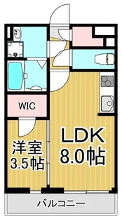 リブリ・北綾瀬【1階】の間取り