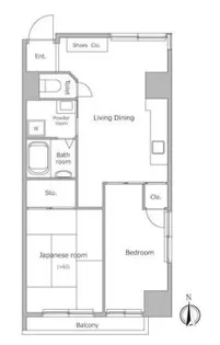 アネックス調布【9階】の間取り