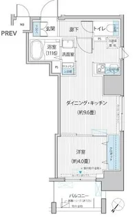グランデュール富士【3階】の間取り