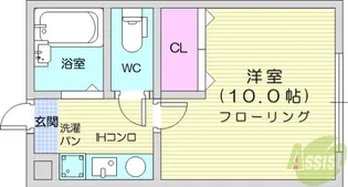多賀城イーストB【1階】の間取り