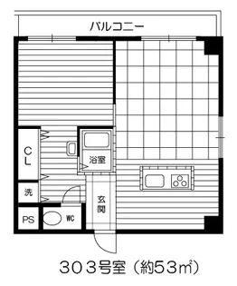 新町忠兵衛ビル【6階】の間取り