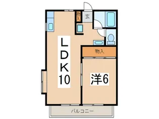 オーキッドベル【2階】の間取り