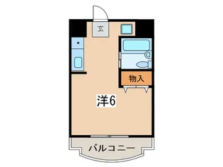 セントラル本厚木【3階】の間取り