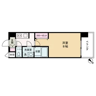 サムティ福島NORTH【4階】の間取り