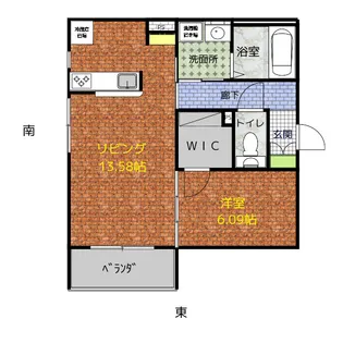 Flap【2階】の間取り