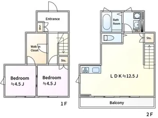 CHIRIMENYAの間取り