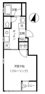 QUEST SQUARE TATENO【3階】の間取り