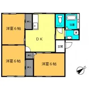 コート・アムール【2階】の間取り