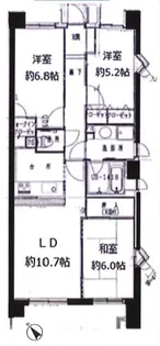 ファンフィールド宮前【3階】の間取り