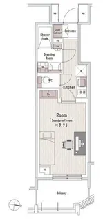 TRACK渋谷本町【7階】の間取り