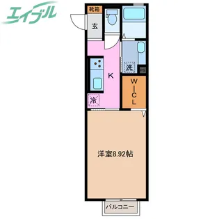 Indianapolis Noir【2階】の間取り