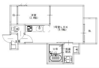 REGALEST TII【1階】の間取り