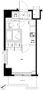 ルーブル横濱反町【10階】の間取り