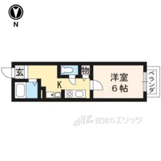 アイザック・ラボ【2階】の間取り
