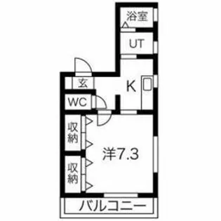 サンピュア ラ・ベージュ【3階】の間取り