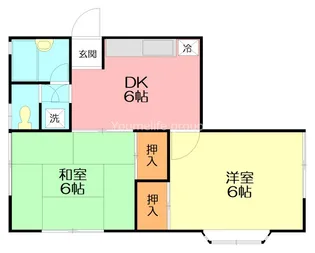 コーポ・ヒメシャラ【1階】の間取り