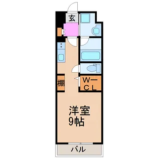 L`Allure(ラリュール)【4階】の間取り