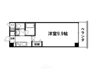 STRUCTURE鴨川紫明【4階】の間取り