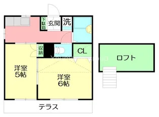 エクレールK【1階】の間取り