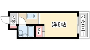 メゾンドソフィー【3階】の間取り