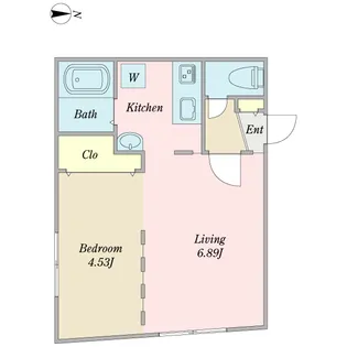 MODULOR御茶ノ水【1階】の間取り