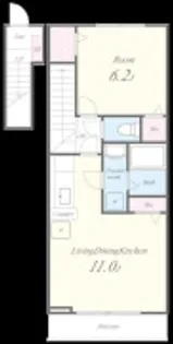 エモアメゾン【2階】の間取り