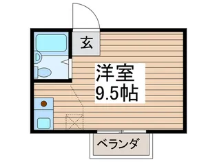 コ-ポ司【2階】の間取り