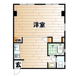 大門ビル【6階】の間取り