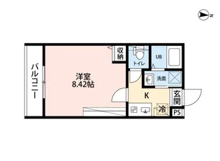 Rilassa APM(リラッサエーピーエム)【3階】の間取り