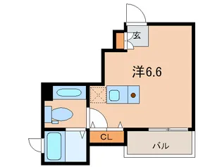 デュ-プレックス銀座タワ-ワンフィフティ-ズ【7階】の間取り
