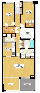 ディアクオーレ中野文園【2階】の間取り