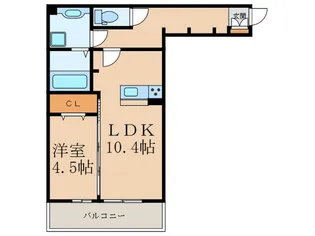 グランルージュ桜【2階】の間取り