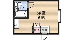 下川マンション【3階】の間取り