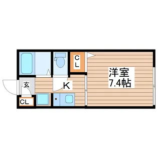 イースト アレイ【2階】の間取り