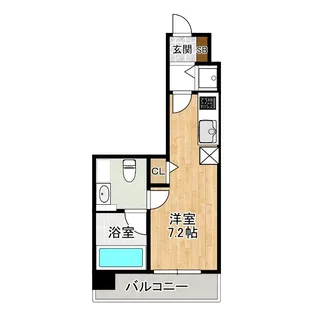 デュオフラッツ仙台木町通エアリ【10階】の間取り