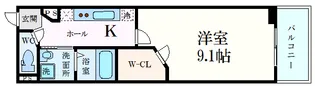 TRINITY.S【4階】の間取り