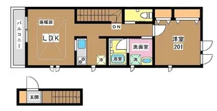 Casa Shimokita【2階】の間取り