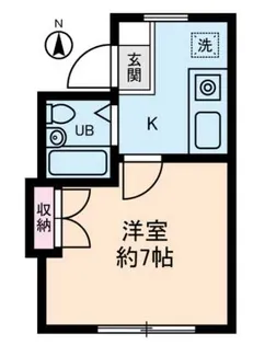フラワーハウス【2階】の間取り