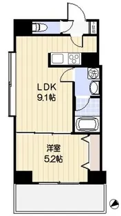 GRACIA YOKOHAMA【5階】の間取り