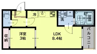 REGALEST F-I【3階】の間取り
