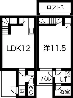 Stanford squareの間取り