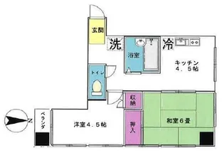 永瀬ビル【3階】の間取り