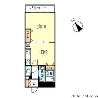 Kourt K3【3階】の間取り